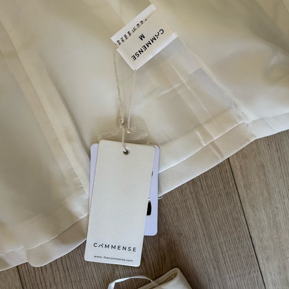 🤍 Commense Cream Wide Leg Women's Set - Picture 4 of 4